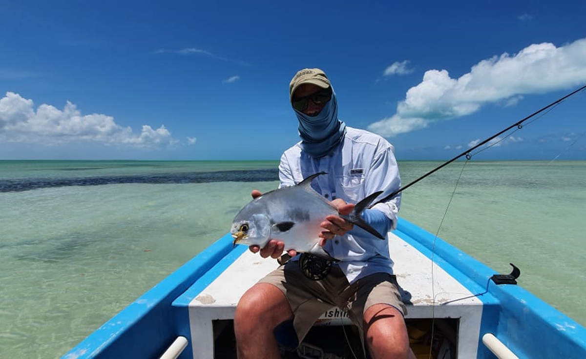 Ascension Bay Permit fishing
